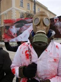 Anti-fur action in Slavonski Brod 2 [ 83.46 Kb ]