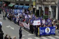 Protest against the seal slaughter