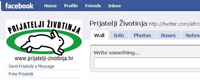 Facebook profil Prijatelja �ivotinja
