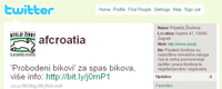 Twitter profil Prijatelja �ivotinja