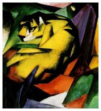 Franz Marc - 'Tigar' [ 52.40 Kb ]