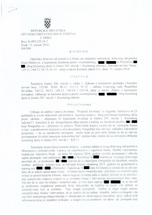 Opcinsko drzavno odvjetnistvo u Sisku, odgovor 1 [ 1011.45 Kb ]