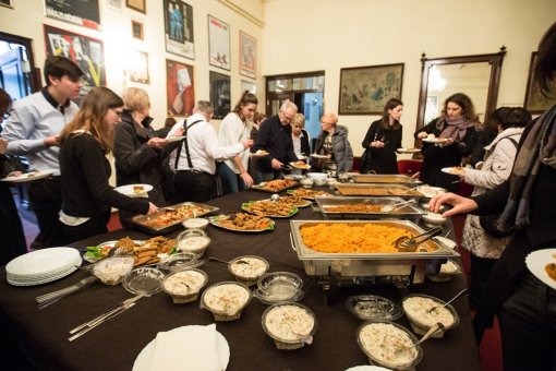 Luka Oman peace prize - vegan lunch Luka Oman peace prize - vegan lunch