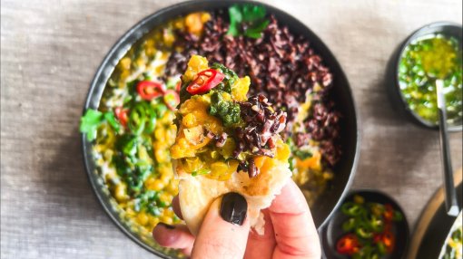 Varivo sa zutom lecom, kokosovim mlijekom i batatom [ 1003.95 Kb ]