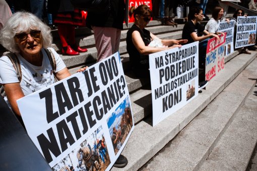 Okupljanje za spas konja od okrutnosti �traparijade [ 233.73 Kb ]