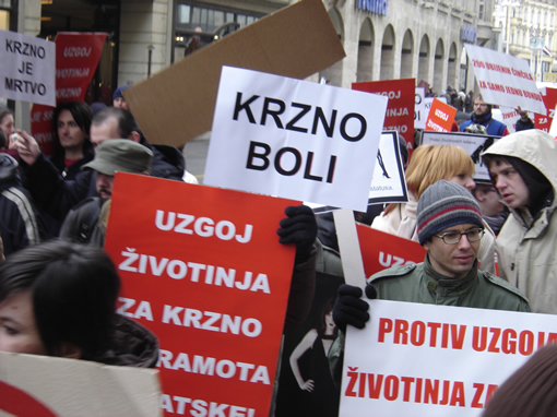 Glasno za zabranu - prosvjed protiv krzna (9) Glasno za zabranu - prosvjed protiv krzna (9)