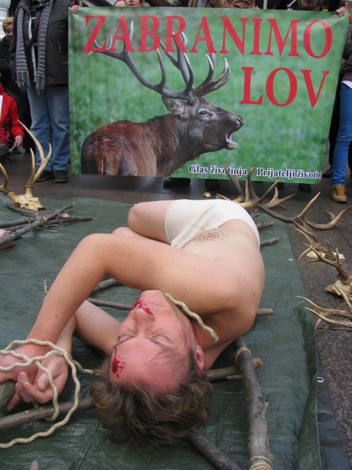 Prosvjed protiv lova, Zagreb 2011 [ 222.14 Kb ]